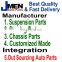 Jmen 15783030 Jounce Bumper for Hummer H3 H3T 06-10 Spring General Motors