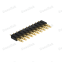 Dnenlink 2.54mm pitch Single Row H4.0mm Straight Male Headert DIP type PogoPin header connector