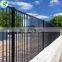 Wholesale Garden Used Steel Fence Modern Forged Wrought Iron Fence