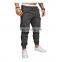 2020 New Men's Casual And Fashionable Tightrope Loose Sports Children Drop Crotch Pants Drop Crotch Sports Latex Zipper