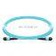support customization service singlemde sm9/125 multi-mode om2 om3 om4 om5 12core 24core mpo patch cord fiber optic