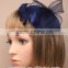 2015 New coming Feather Fascinator Base Sinamay Hat