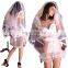 Erotic Adult Ladies Bride Nightwear White Wedding Dress Lace Transparent Sexy Lingerie Set