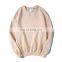 High 100% Cotton Quality Round Neck Men's and Women's Plus Velvet Pullover T-shirt Plus Size Men's Jogger Men's Sweater