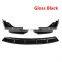 ChangZhou HongHang Factory Automotive Parts 3-stage Lips, Front Lip Spoiler Diffuser For BMW 3 Series G20 2019 2020