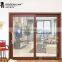 Modern Customized Color Soundproof Aluminium Lattice Door Glass Sliding Door