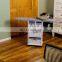 Corner Housewares Ironing Board Center with laundry hamper