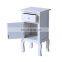 WHITE WOODEN BEDSIDE TABLE NIGHTSTAND TABLES,BEDROOM TABLE FURNITURE