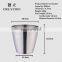 Factory Direct custom 3.8l champagne ice pail large buckets in metal for room