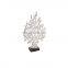 silver tree sculpture
