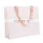 Hot Sale High Quality Black Kraft Paper Shopping Bag With Handle For Clothing Shoe Packaging Gift Paper Bag