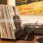 Custom countertop disc holder wood base Acrylic CD stand rack display