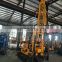 Hydraulic Mobile Mining air water well drilling rig with mud pump / screw air compressor for water well drilling rig price