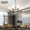 HUAYI Nordic Simple Style Hotel Living Room Restaurant Indoor Modern LED Hanging Chandeliers