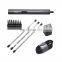 3.7V Lithium Battery Rechargeable Cordless Electric Screwdriver with 8 Bits Set