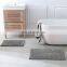 2022 new design floor mats bathroom mat set 2 piece for bathroom chenille bath mat