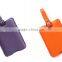 colorful rectangle genuine leather airplane luggage tags travel luggage accessories
