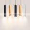 ALong Tube Lamps Bar Decoration Cord Pendant Lamp Background Lights Cylinder LED Pendant Lights