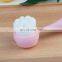 Silicone deep pore facial cleansing brush