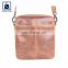 Anthracite Fitting Cotton Lining Material Zipper Closure Type Vintage Look Women Genuine Leather Sling Bag Exporter
