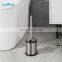 Wholesale Flip Cover Bathroom Cleaning Bristles Round Toilet Brush With Holder Multi Color