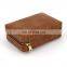 wholesale modern small  travel portable solid cigar box bag cedar leather  cigar case humidor