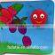 FDT customized top quality and fantastic toy board book with hard cover