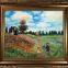 100% Hand-painted oil painting living room decoration abstract floral painting