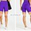 Custom Logo Hot Sale High Waist Size Pocket Compression Ladies Outdoor Training Sports Running Wear Yoga Shorts Pants For Women