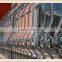 GYD-15B069 K-D knocked down wrought iron balcony door aluminum prices