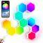 16 Million Colors DIY Geometry Splicing Hexagon Light Rgbic APP Control Cool Music Sync LED Gaming Light Smart Wall Lamp