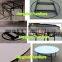 good quality folding steel frame round table for hotel