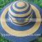 Wholesale elegant lady summer sun straw hat
