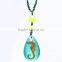 2016 fashion resin necklace with kinds of sealife