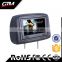9 inch Touch Screen Headrest DVD Player Taxi Cab Indoor Advertising Monitor Ttaxi Headrest Digital Signage LCD Media Player