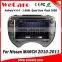 Wecaro WC-NM7043 Android 4.4.4 radio gps 1024 * 600 for nissan march car dvd with gps WIFI 3G 16GB Flash