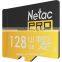 Netac 128G C10/ U3 high speed memory card made in Taiwan