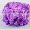 2016 Satin fashion double layer shower cap