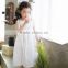 2016 latest summer korean style children clothes cotton long vest dresses for girls of 9 years old