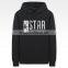 2016 OEM custom printing tall hoodies sublimation sweatshirt pullover hoody