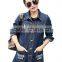 Denim Jacket Ripped jacket fashion jeans LGJD-026