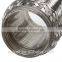 Exhaust flex pipe joints with SS304 interlock