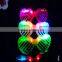 Glow in Dark Toys Glasses LED Light Flashing Heart Window-shades Mask Glasses Toy Light Up Party Supplies Kids Gift