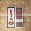 Haning car perfume set/car air freshener with square clear glass bottle                        
                                                Quality Choice