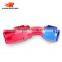 Aluminum oil cooler fitting 45 degree resuable fuel line hose end fitting adaptor blue and red 40-045-06