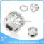 Wholesale Stainless Steel Star Zircon Threaded Screw Body Piercing Jewelry