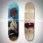 with brand sticker skateboard deck,100% wood skateboard board, pro skateboard deck