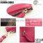 hot sale fashion different colors leather clutch bag