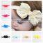 Selling 10 cm classic chiffon bow hair band 14 children tire color spot