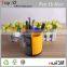 Poly material colorful custom colored small pen holder